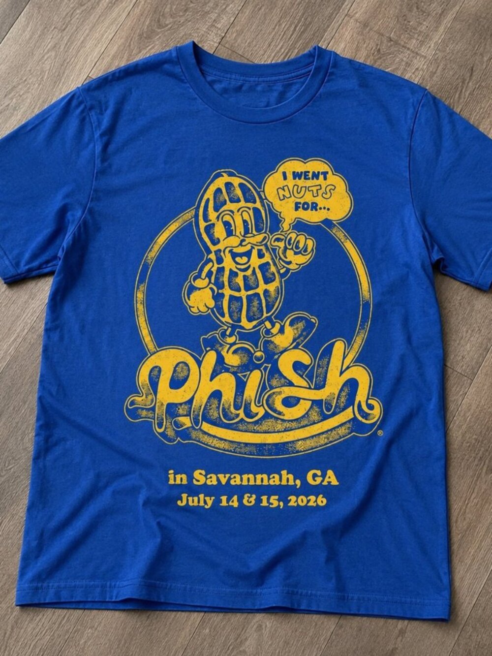 Phish Savannah Georgia July 14-15 2026 Event Graphic T-Shirt
